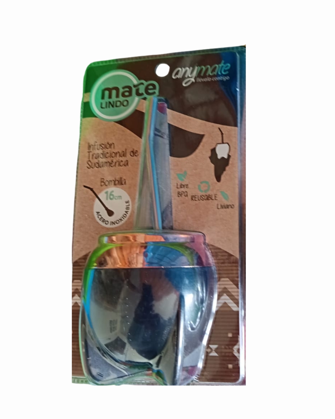 mate & bombilla anýmate negro mate & bombilla anýmate negro