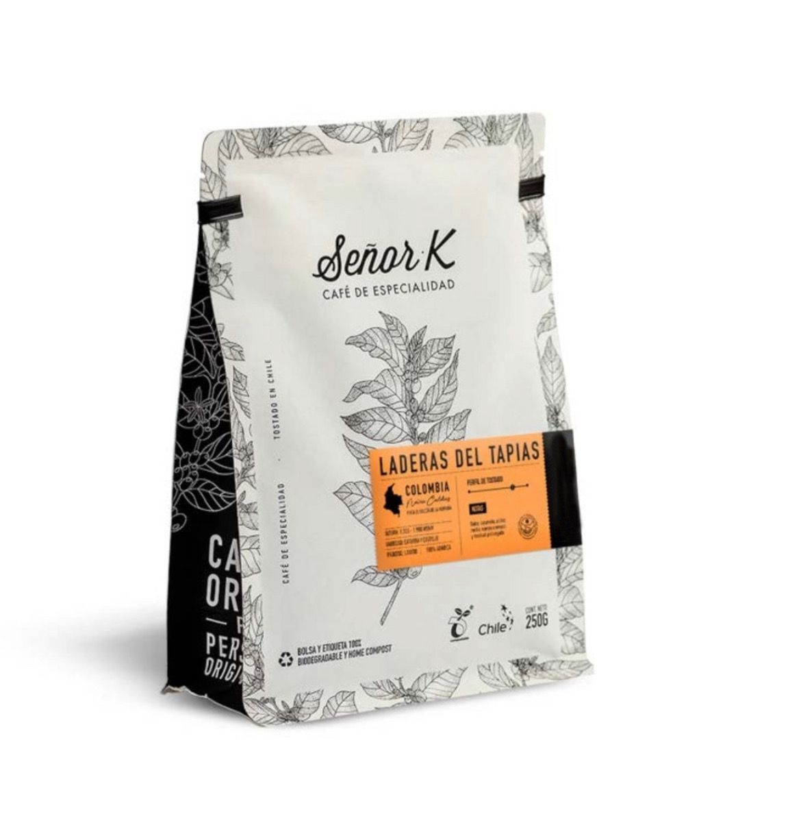 café molido señor k laderas del tapias 250gr café molido señor k laderas del tapias 250gr