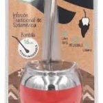 mate & bombilla anýmate rojo