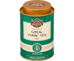té verde basilur "gin & tonic mint" alcohol free (25 bolsas)