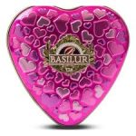 té verde basilur "forever happiness" (20gr lata en forma de corazón con diseño)